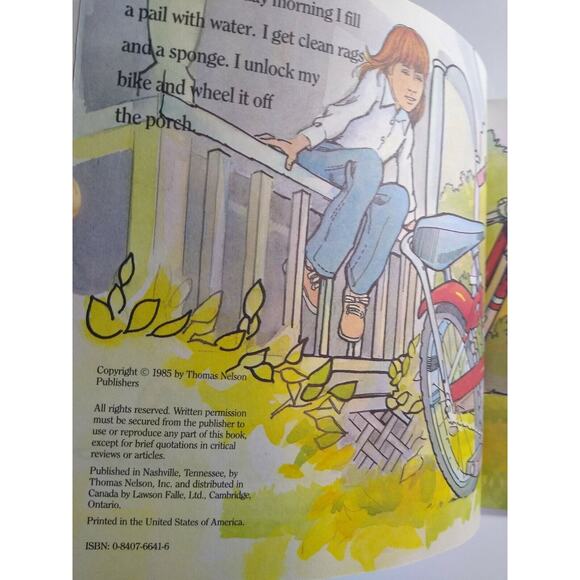 Mr T And Me The Best Bike Ever Original 1985 Story Photo Book TV Bicycle Kids - Picture 4 of 10